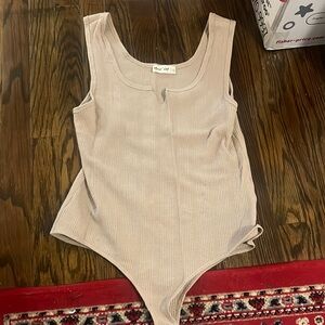 Tank top body suit